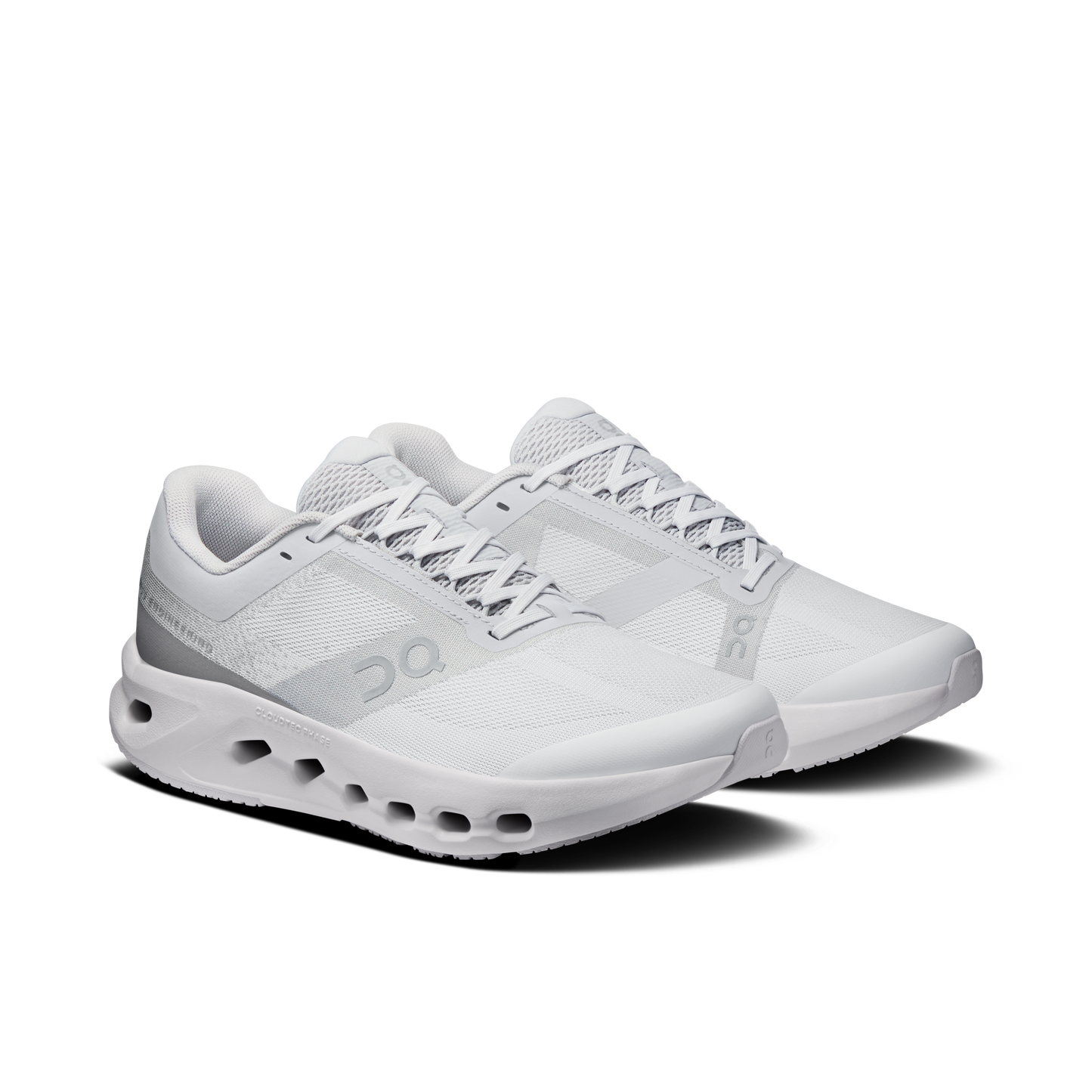 On Running Kids' Cloudsurfer Youth Shoes - Frost / White