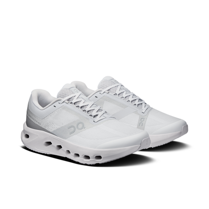 On Running Kids' Cloudsurfer Youth Shoes - Frost / White