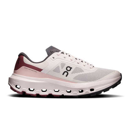 On Running Women's Cloudvista 3 Shoes - Oyster / Barberry - Shopsportive