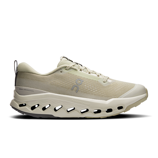 On Running Men's Cloudsurfer Trail 2 Shoes - Chalk / Ghost - Shopsportive