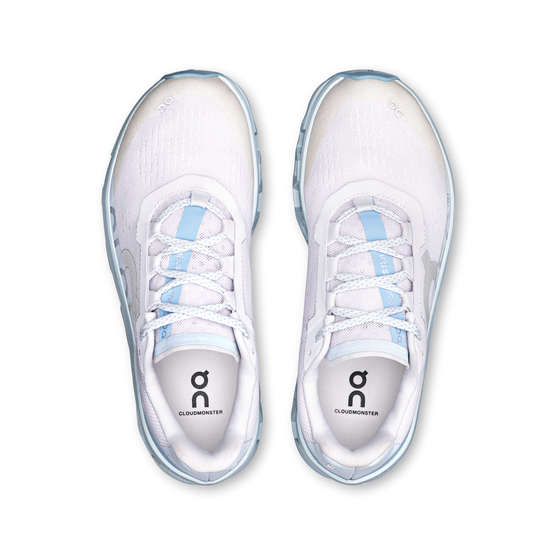 On Running Women's Cloudmonster Shoes - Frost / Wash - Shopsportive