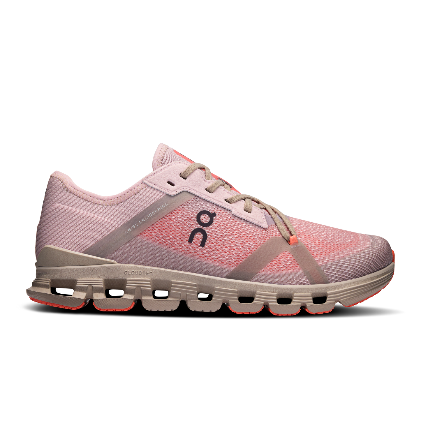 On Running Women's Cloud X 4 Ad Shoes - Mauve / Salmon - Shopsportive