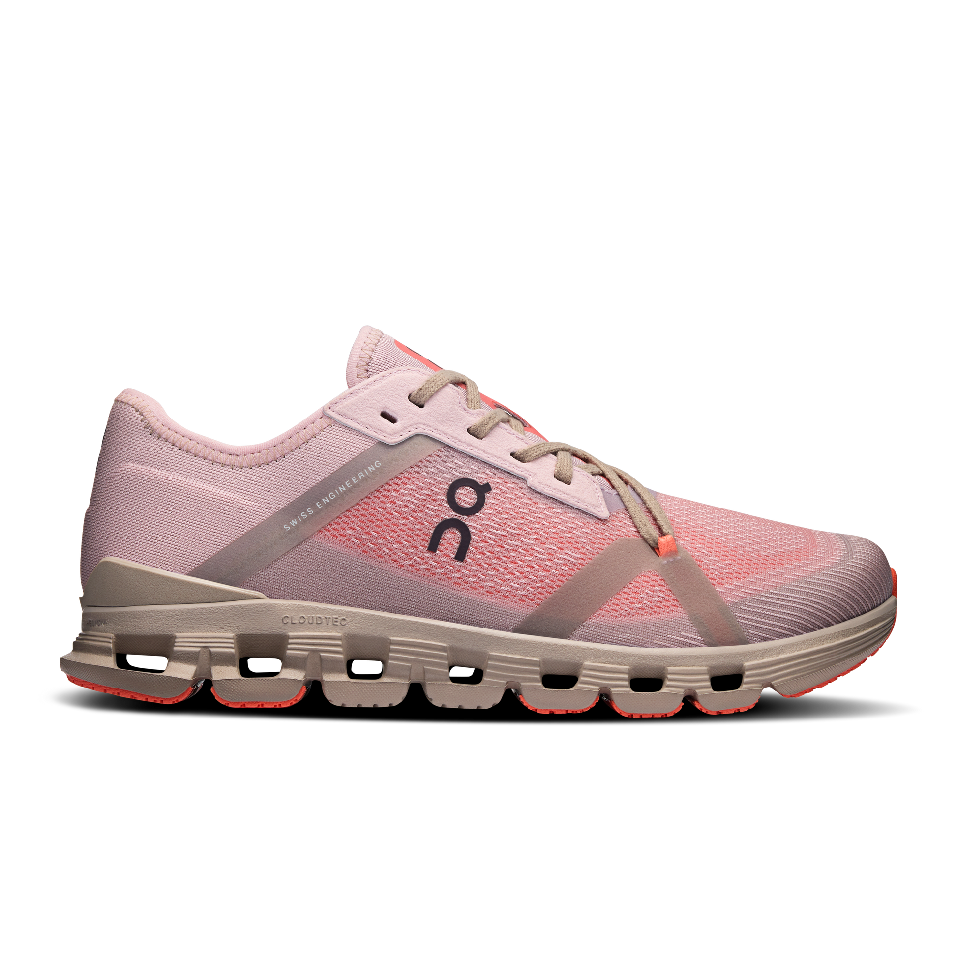 On Running Women's Cloud X 4 Ad Shoes - Mauve / Salmon - Shopsportive