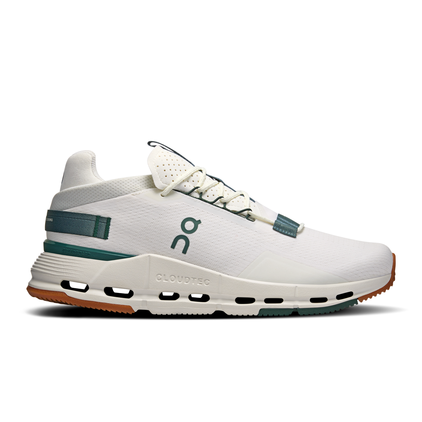 On Running Men's Cloudnova 2 Shoes - Ivory / Olive - Shopsportive