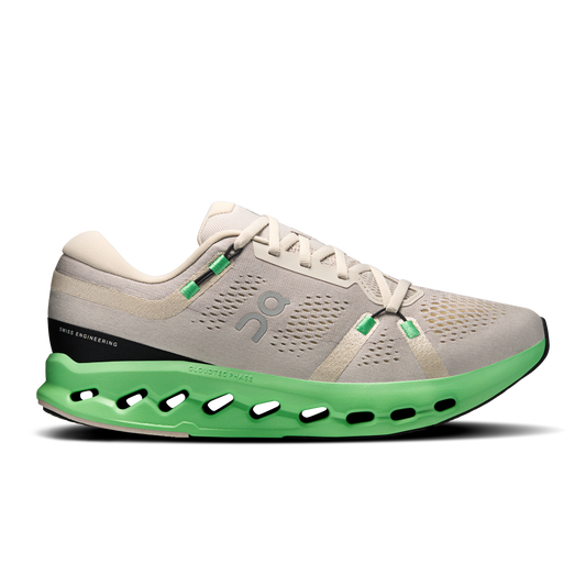 On Running Men's Cloudsurfer 2 Shoes - Truffle / Honeydew - Shopsportive