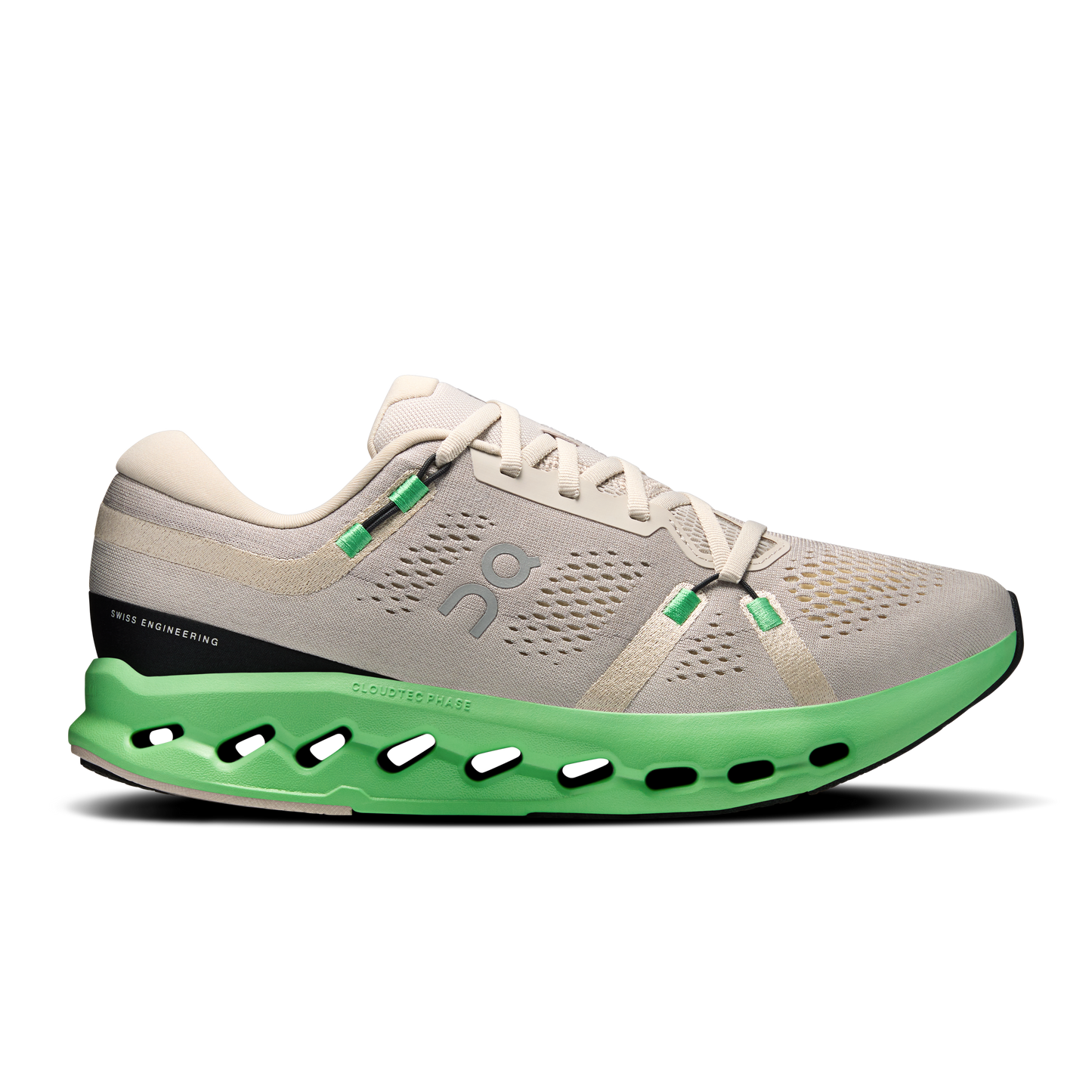 On Running Men's Cloudsurfer 2 Shoes - Truffle / Honeydew - Shopsportive