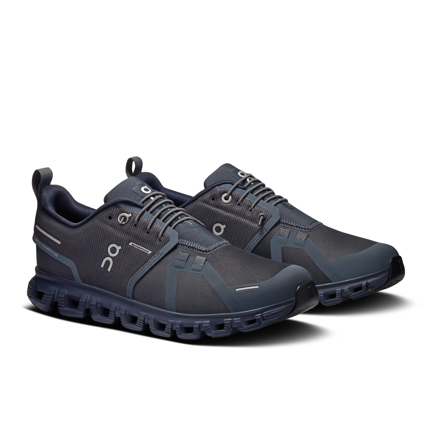 On Running Women's Cloud 6 Waterproof Shoes - Navy / Midnight - Shopsportive