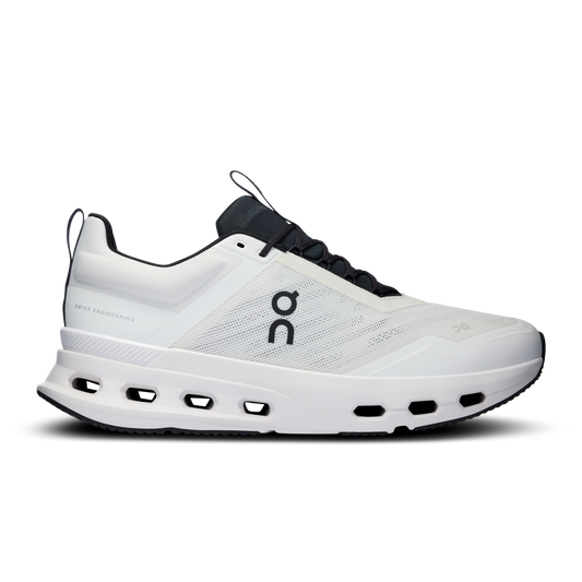 On Running Men's Cloudnova X Shoes - White / Black