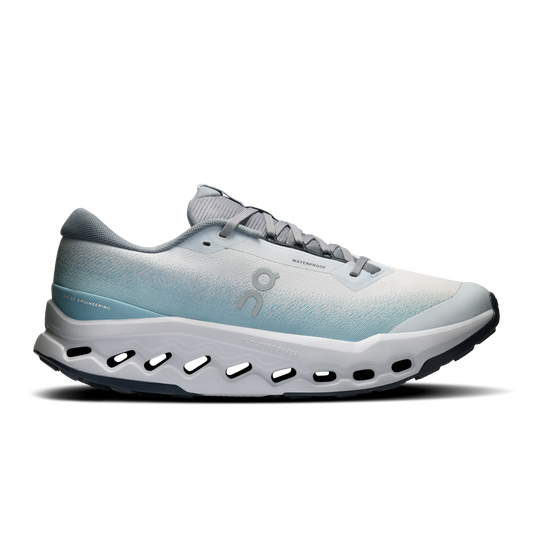 On Running Men's Cloudsurfer Trail 2 Waterproof Shoes - Glacier / Tide - Shopsportive