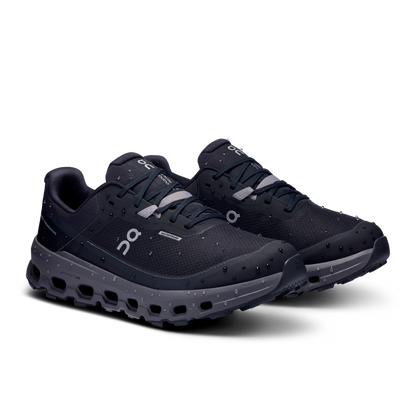 On Running Women's Cloudvista 2 Waterproof Shoes - Black / Eclipse - Shopsportive