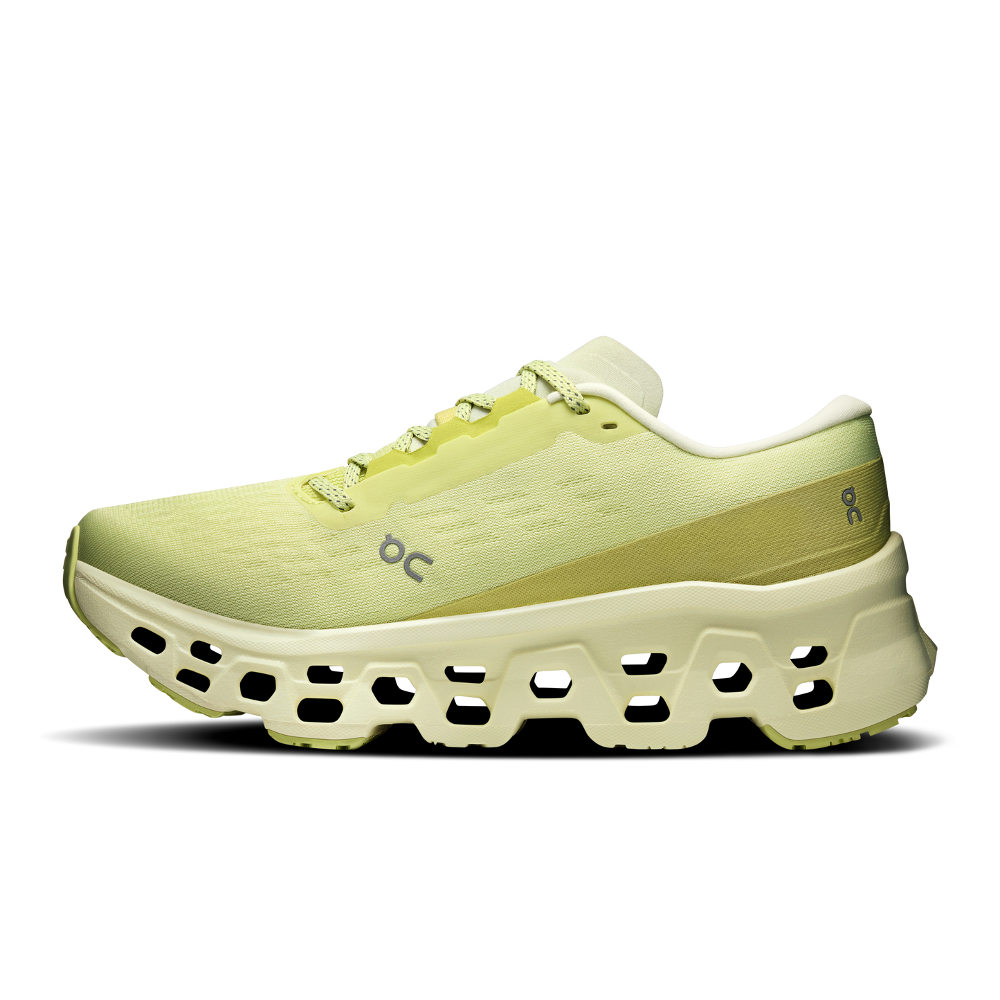 On Running Women's Cloudmonster 3 Shoes - Limelight / Seedling - Shopsportive
