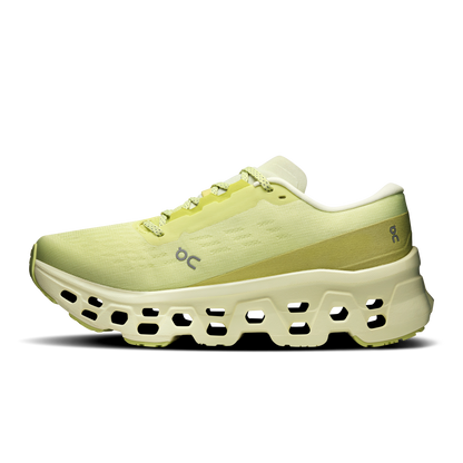 On Running Women's Cloudmonster 3 Shoes - Limelight / Seedling - Shopsportive