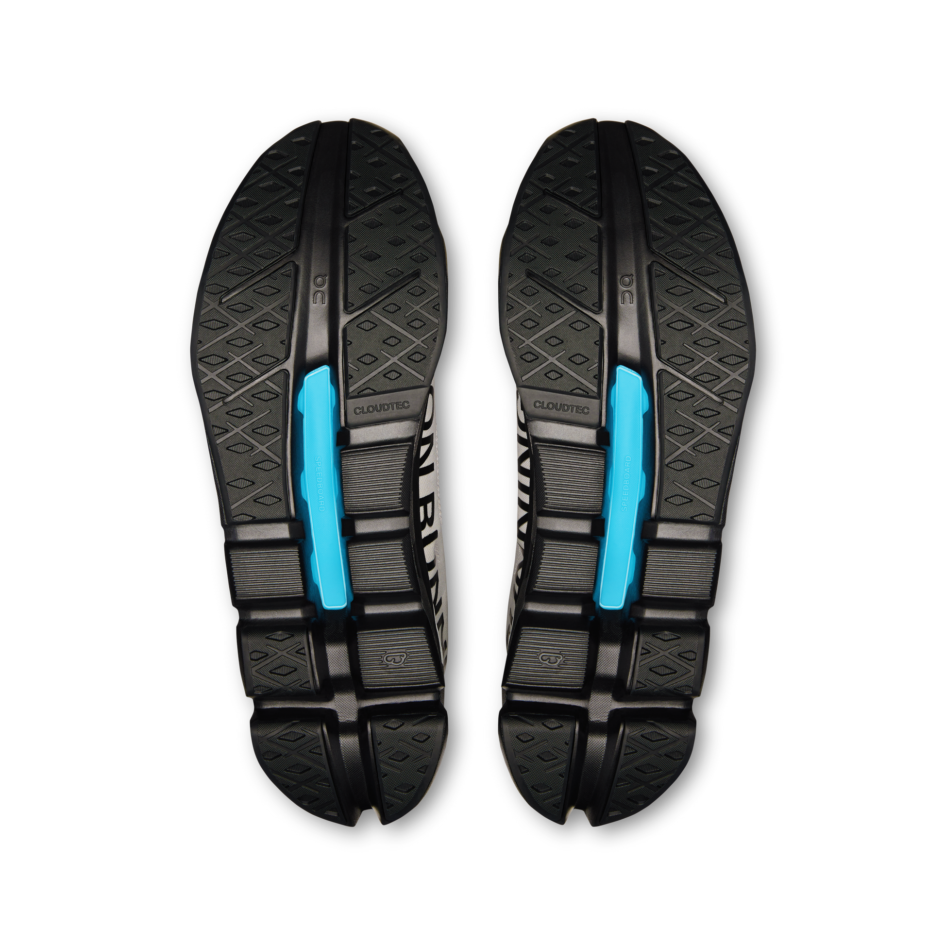 On Running Men's Cloudflow 5 Lumos Shoes - Glacier / Black - Shopsportive