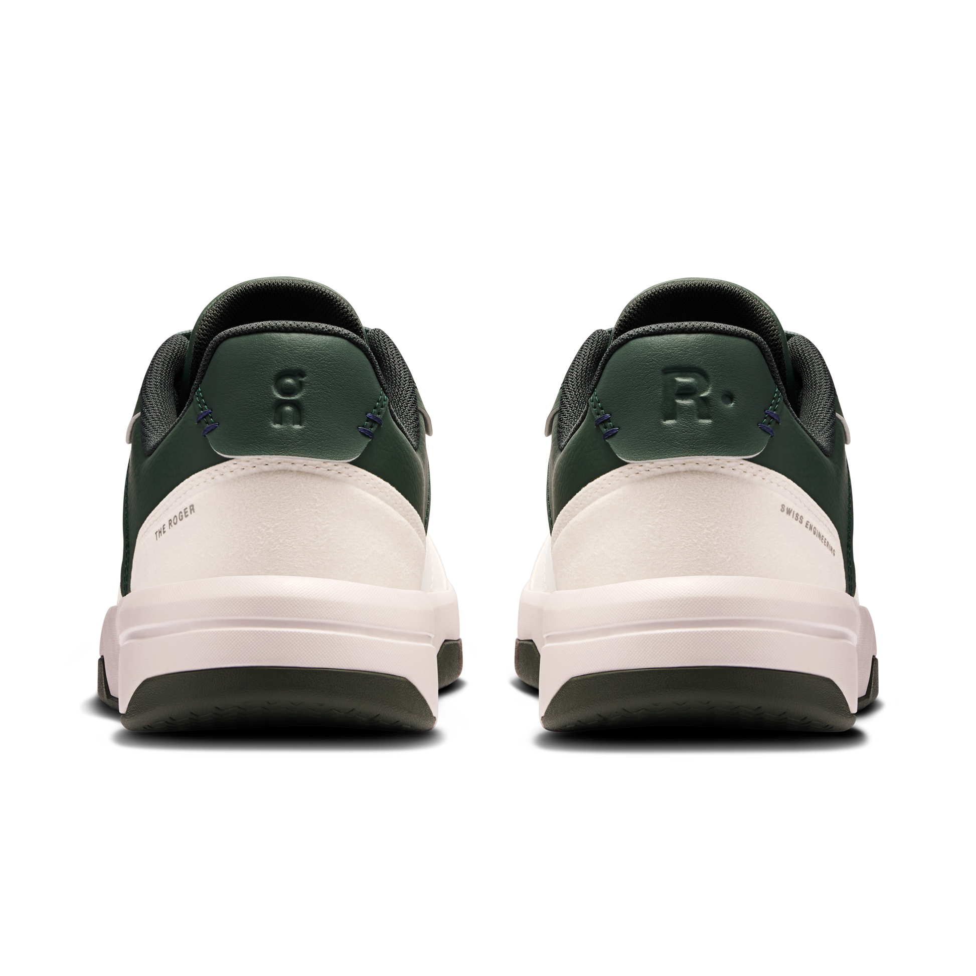 On Running Men's The Roger Clubhouse Shoes - White / Olive - Shopsportive