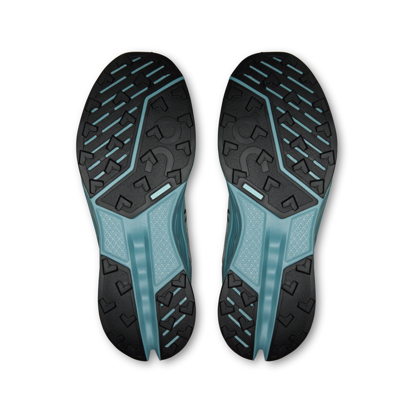 On Running Men's Cloudsurfer Trail 2 Shoes - Platinum / Tide