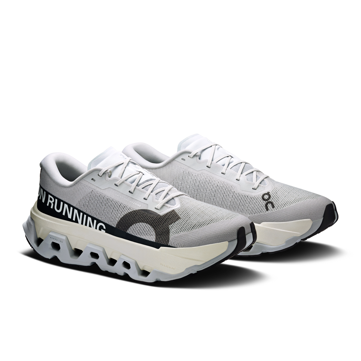 On Running Men's Cloudmonster 3 Hyper Shoes - Glacier / Black - Shopsportive