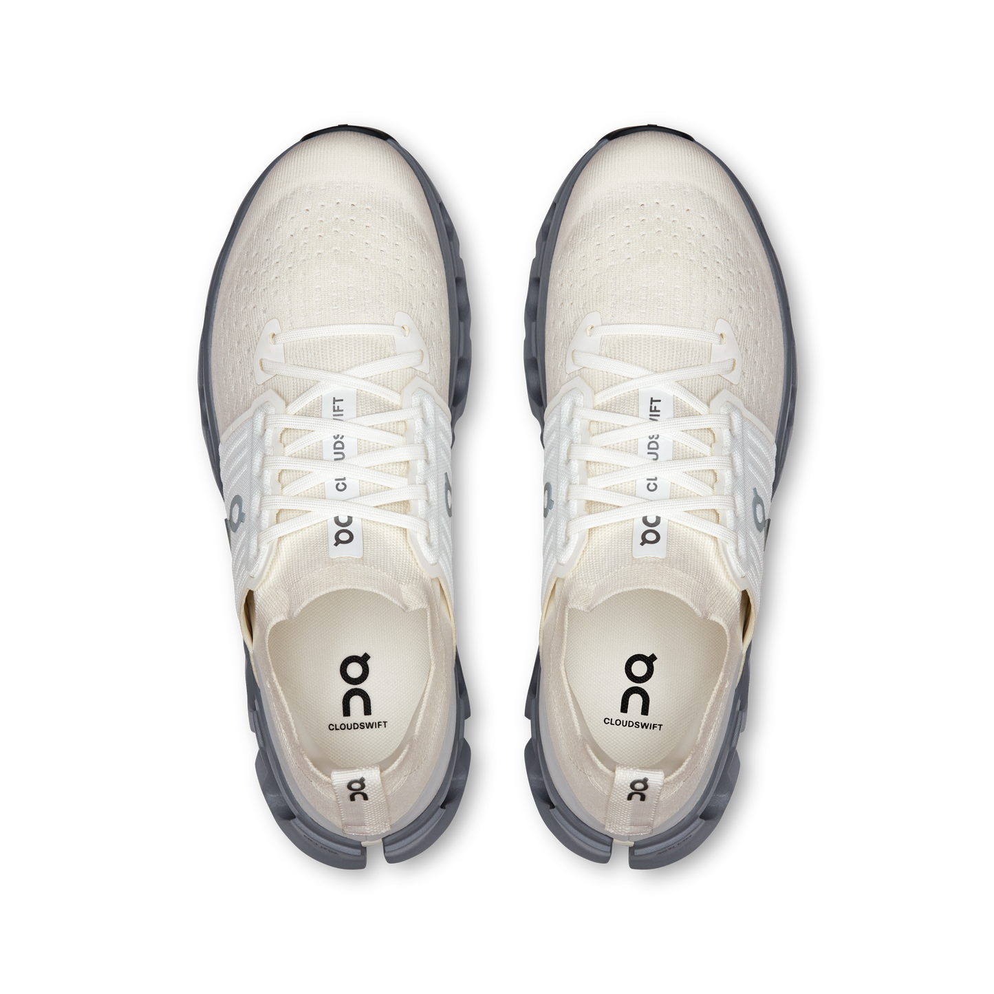 On Running Men's Cloudswift 4 Shoes - Ivory / Alloy - Shopsportive
