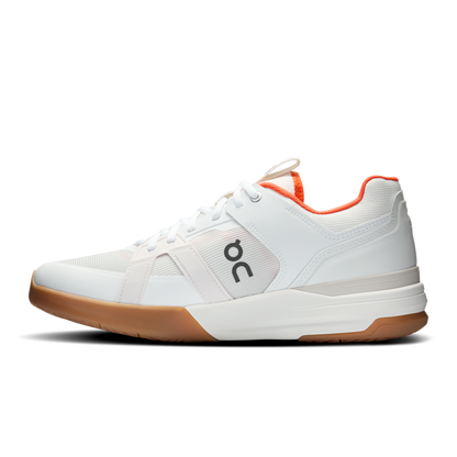 On Running Men's The Roger Clubhouse Pro Shoes - Ivory / Flame - Shopsportive