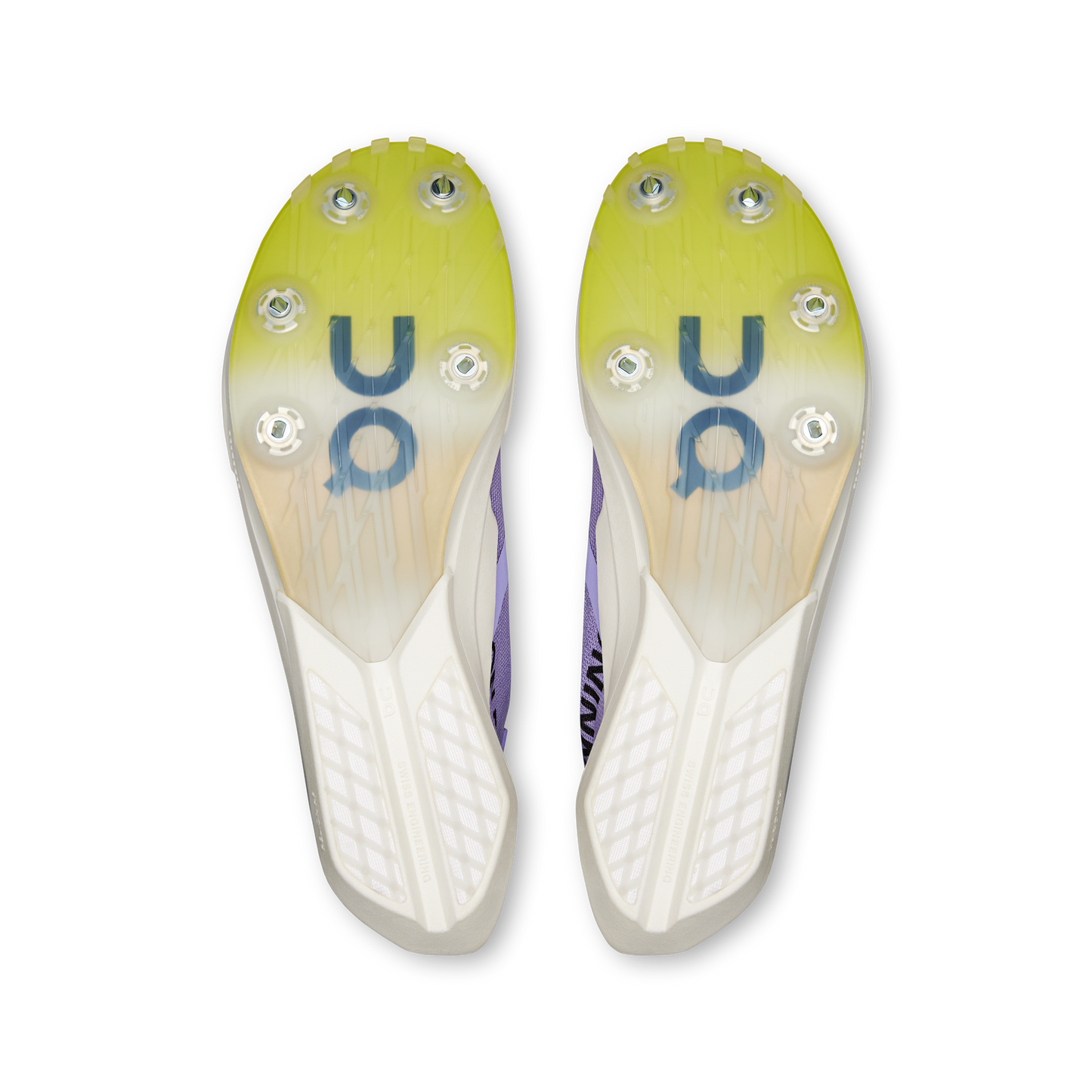 On Running Women's Cloudspike Amplius 2 Shoes - Bloom / Lime