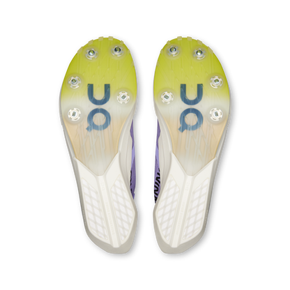 On Running Women's Cloudspike Amplius 2 Shoes - Bloom / Lime