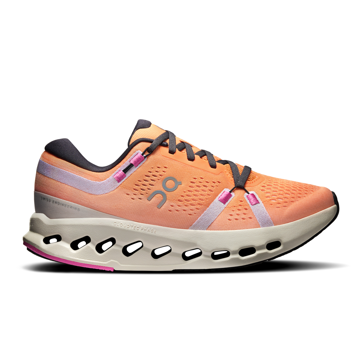 On Running Women's Cloudsurfer 2 Shoes - Tangerine / Ivory