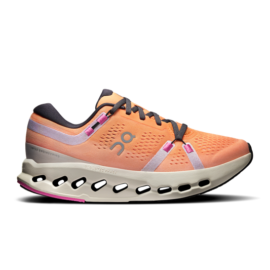 On Running Women's Cloudsurfer 2 Shoes - Tangerine / Ivory