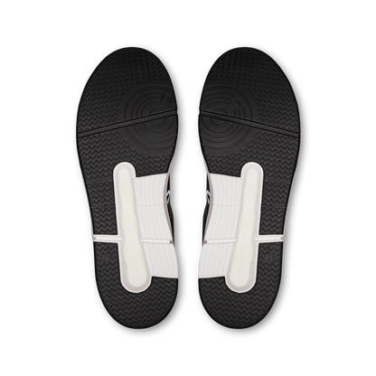 On Running Men's The Roger Clubhouse Shoes - Black / White - Shopsportive