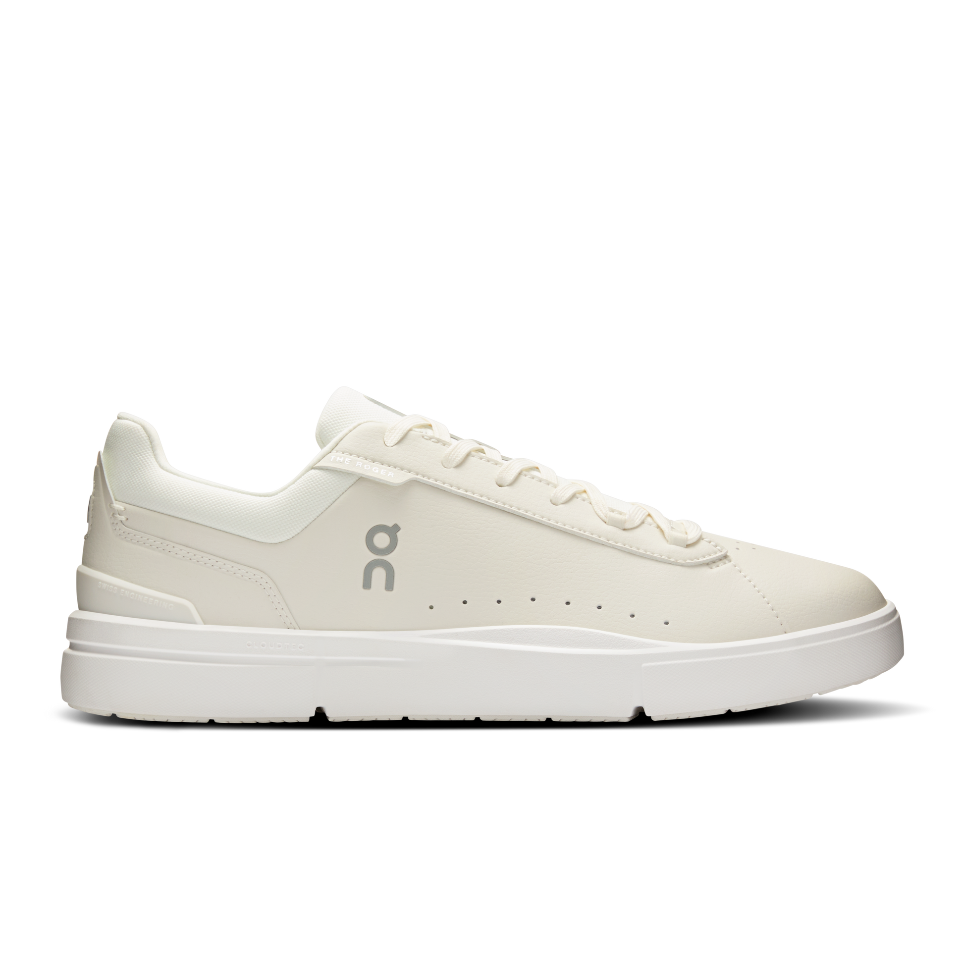 On Running Men's The Roger Advantage Shoes - Ivory / Ivory - Shopsportive