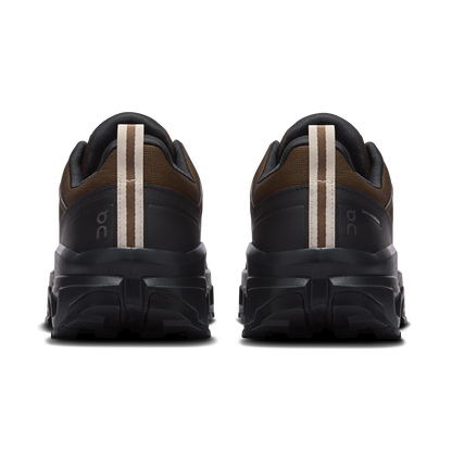 On Running Men's Cloudrock Low Waterproof Shoes - Earth / Black - Shopsportive