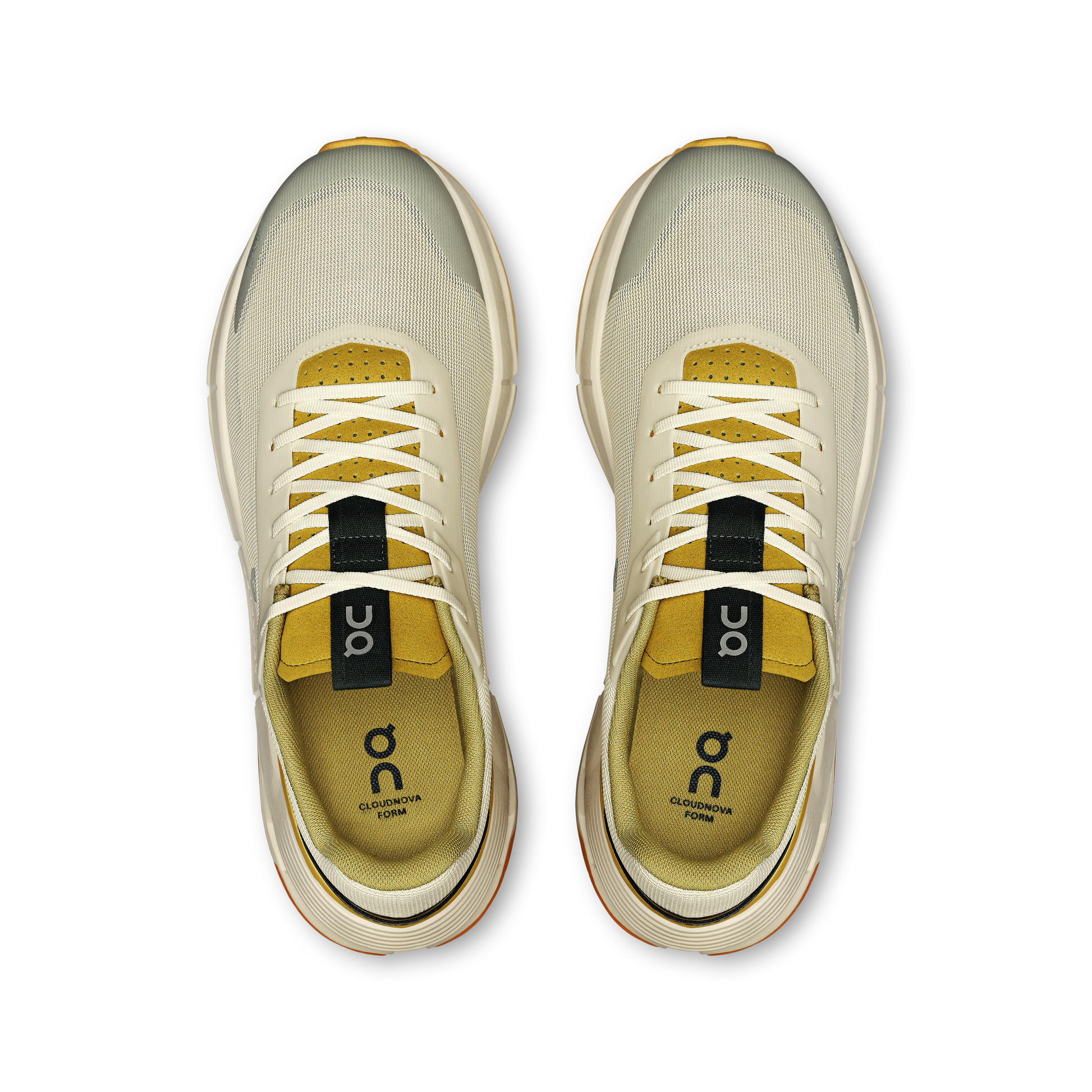 On Running Men's Cloudnova Form 2 Shoes - Ghost / Lense - Shopsportive