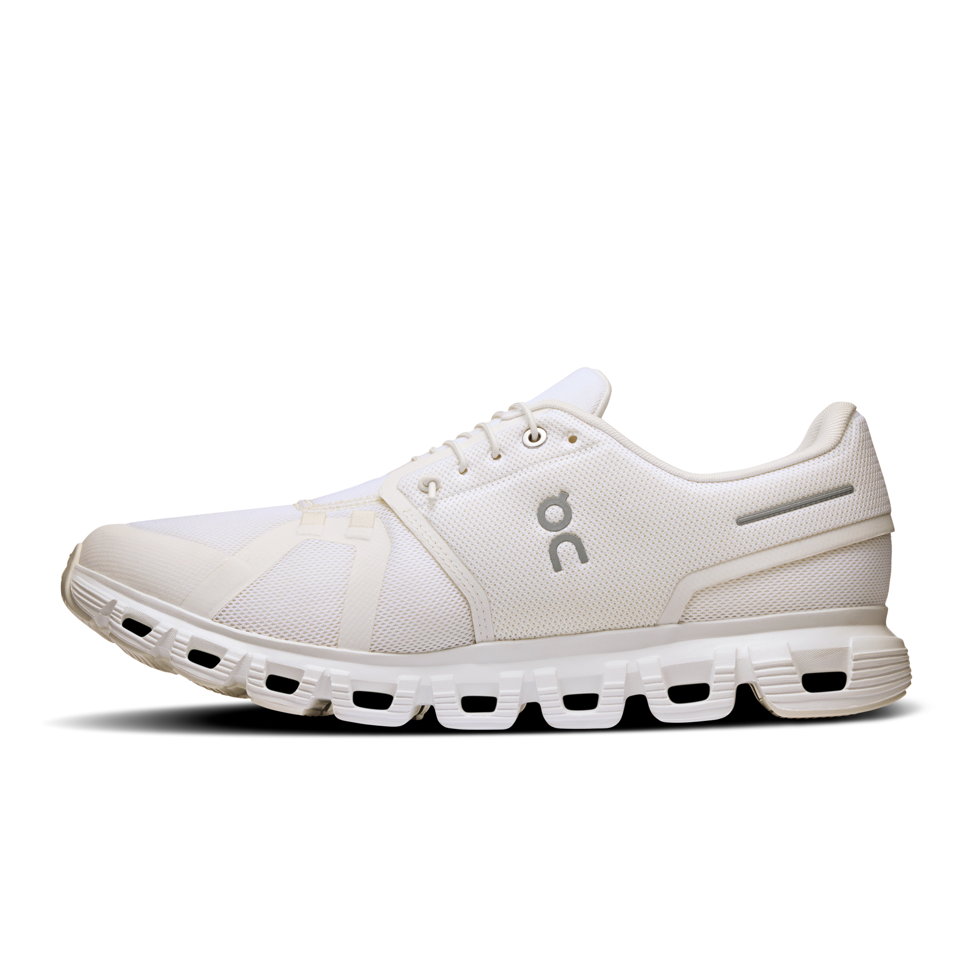 On Running Men's Cloud 6 Wide Shoes - White / White - Shopsportive