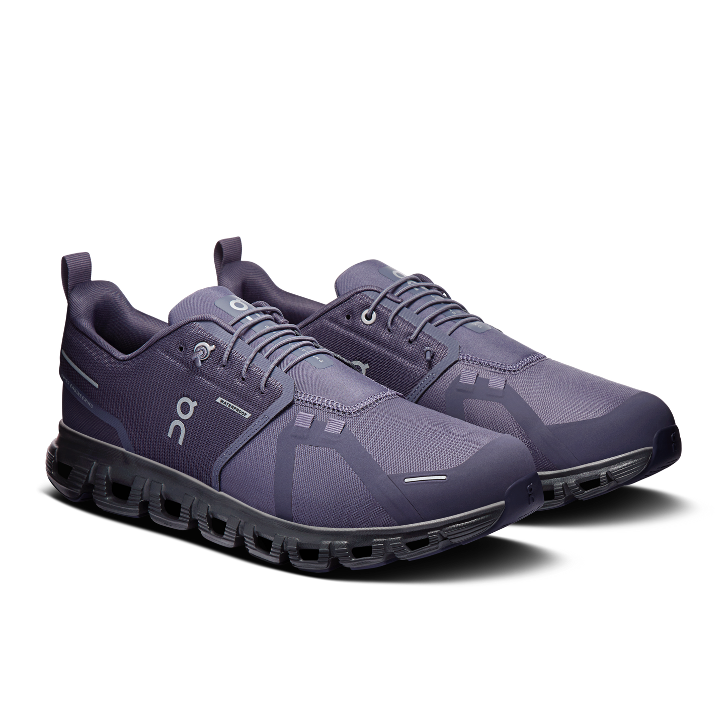 On Running Men's Cloud 6 Waterproof Shoes - Flint / Black - Shopsportive