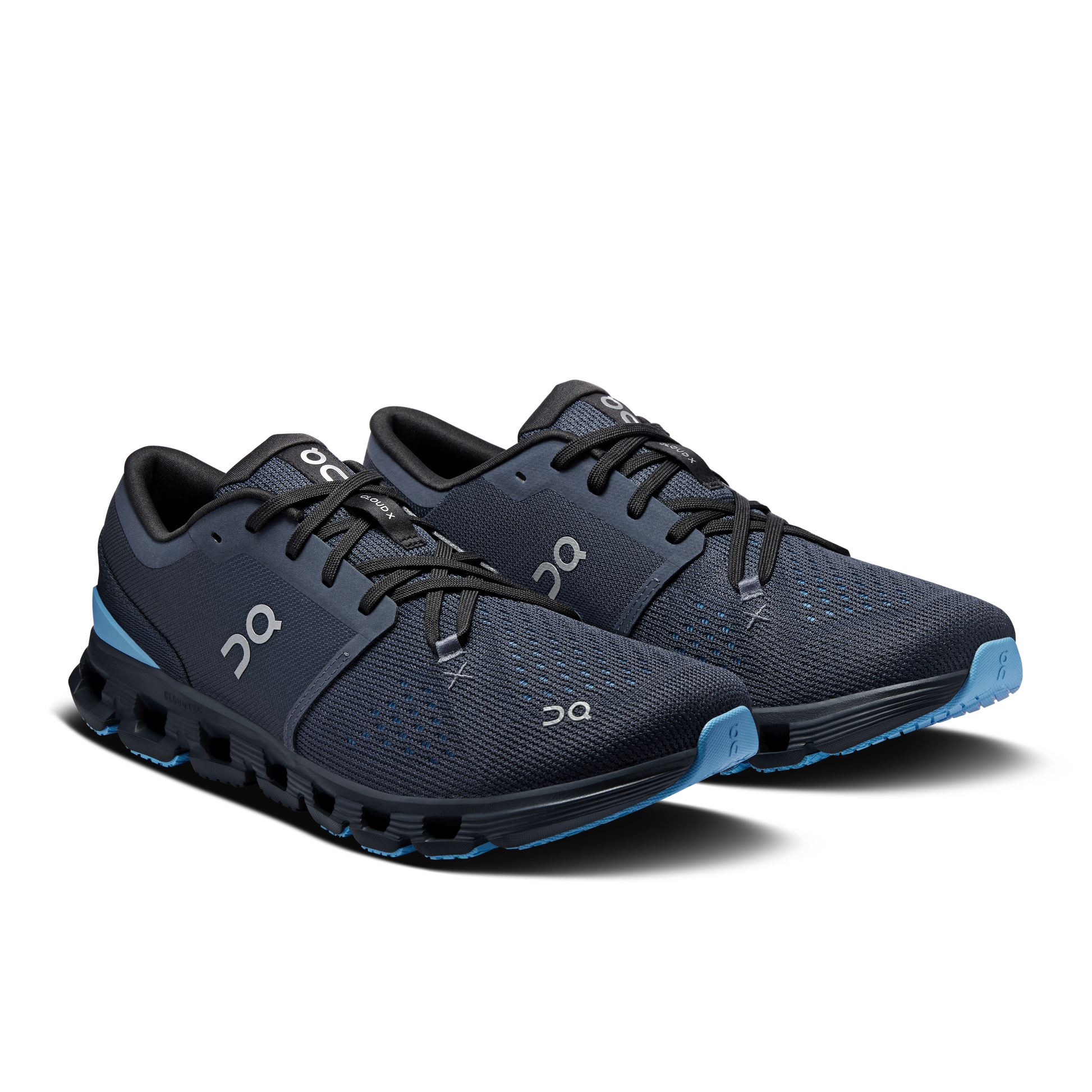 On Running Men's Cloud X 4 Shoes - Navy / Gourami - Shopsportive