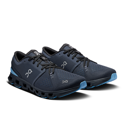 On Running Men's Cloud X 4 Shoes - Navy / Gourami - Shopsportive