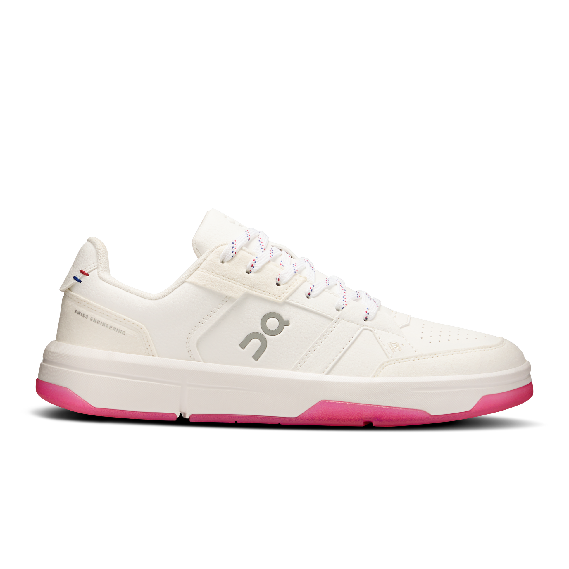 On Running Women's The Roger Clubhouse Shoes - White / Grenadine - Shopsportive