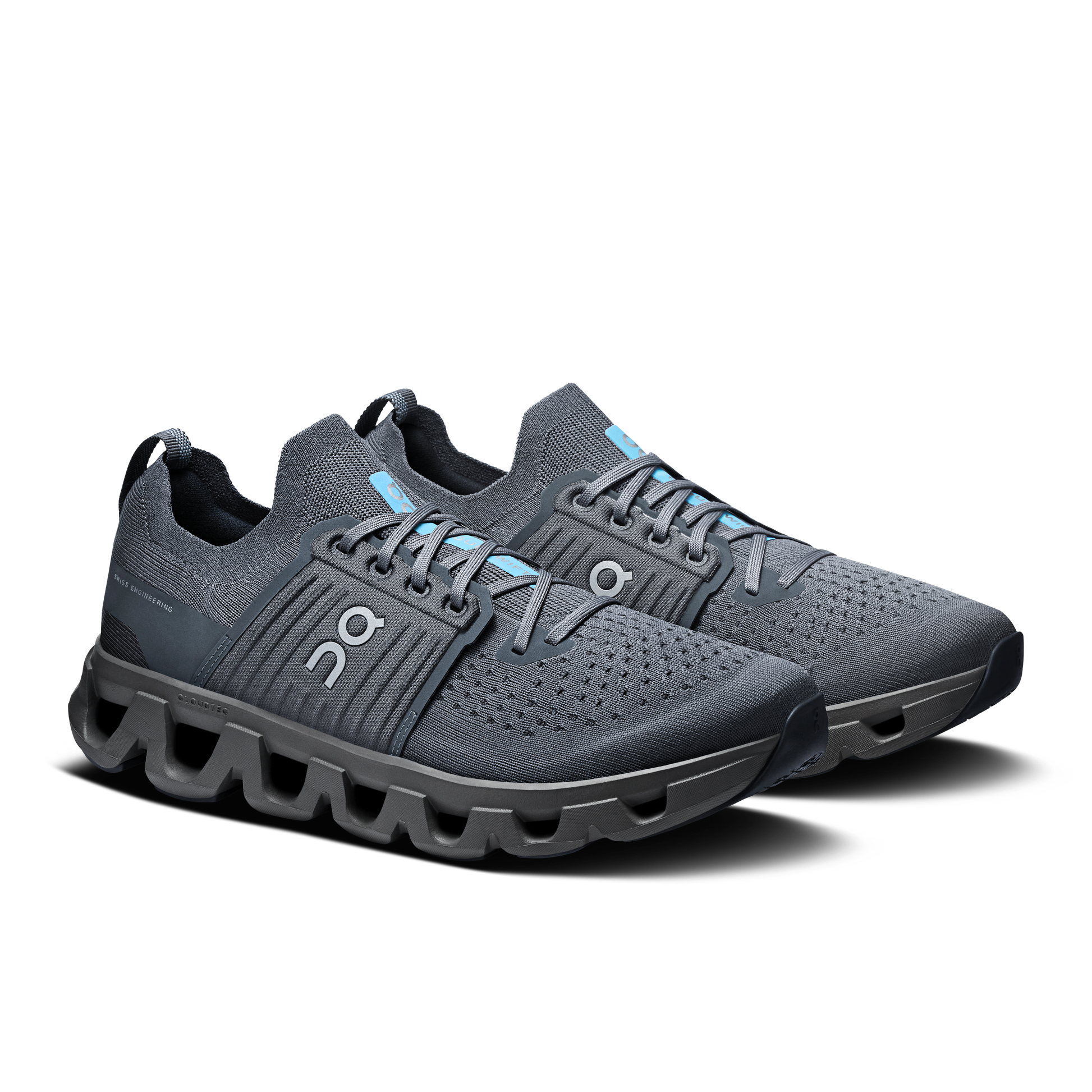 On Running Men's Cloudswift 4 Shoes - Stone / Asphalt - Shopsportive