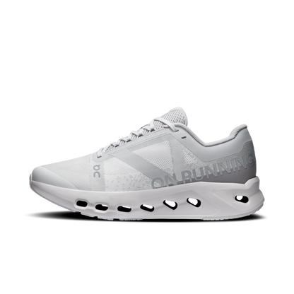 On Running Kids' Cloudsurfer Youth Shoes - Frost / White