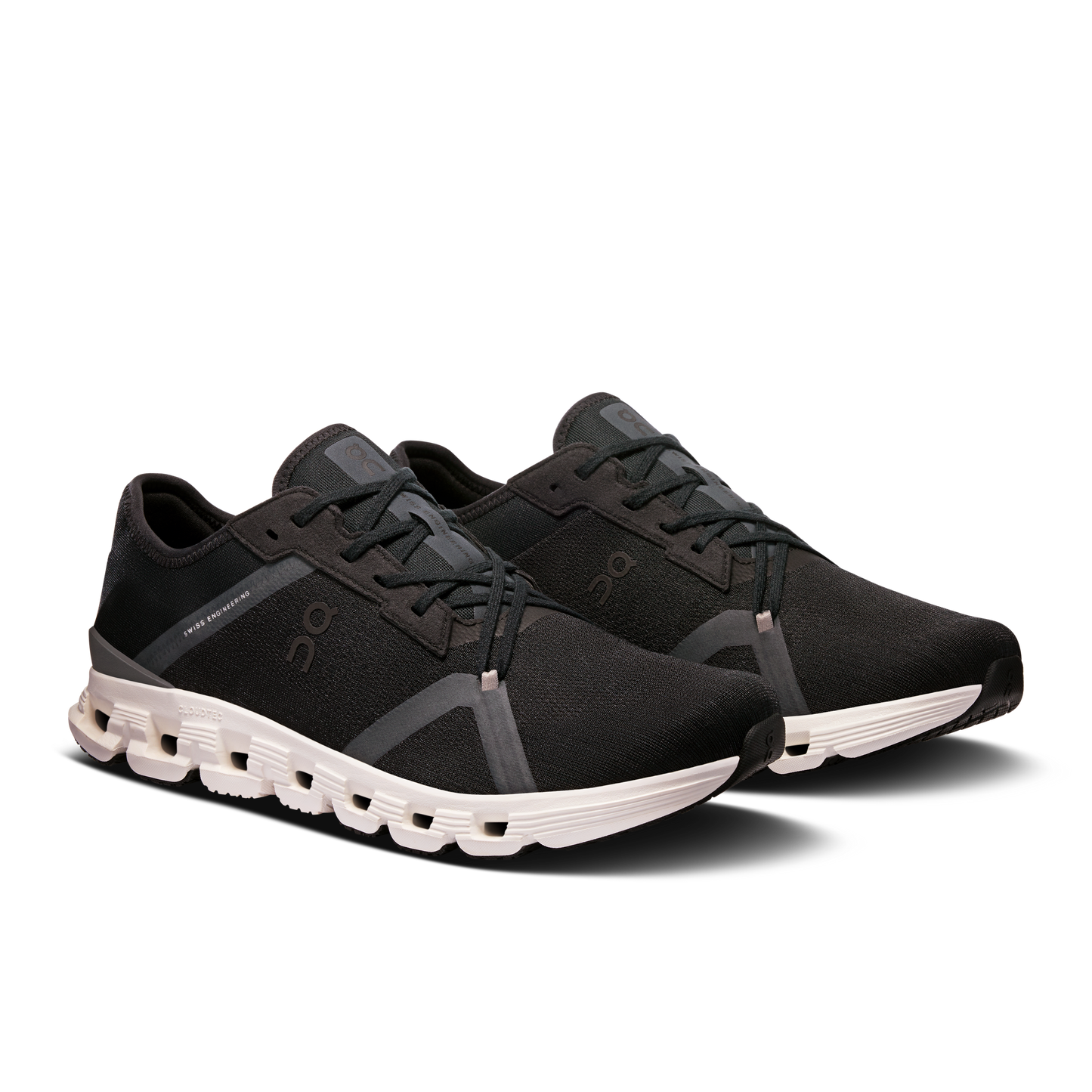 On Running Men's Cloud X 4 Ad Shoes - Black / Asphalt