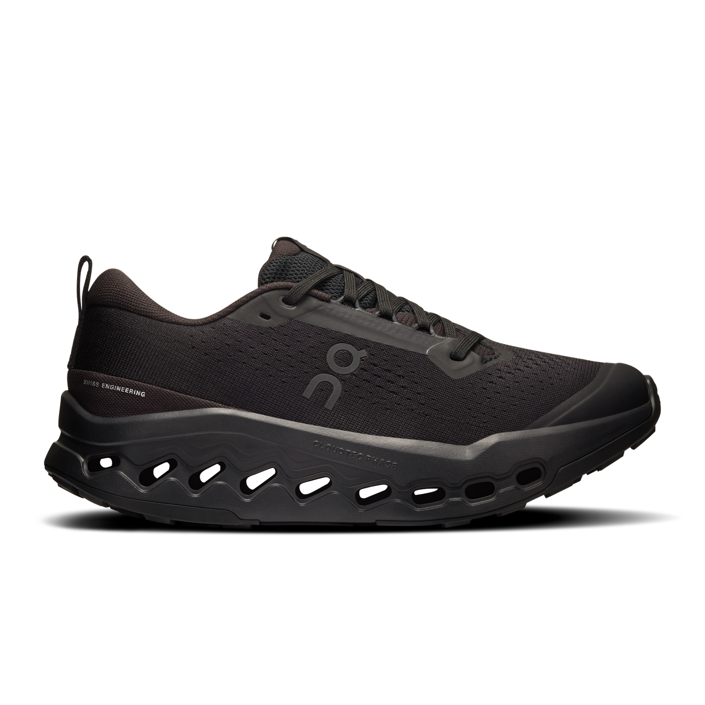 On Running Women's Cloudsurfer Trail 2 Shoes - Black / Black - Shopsportive