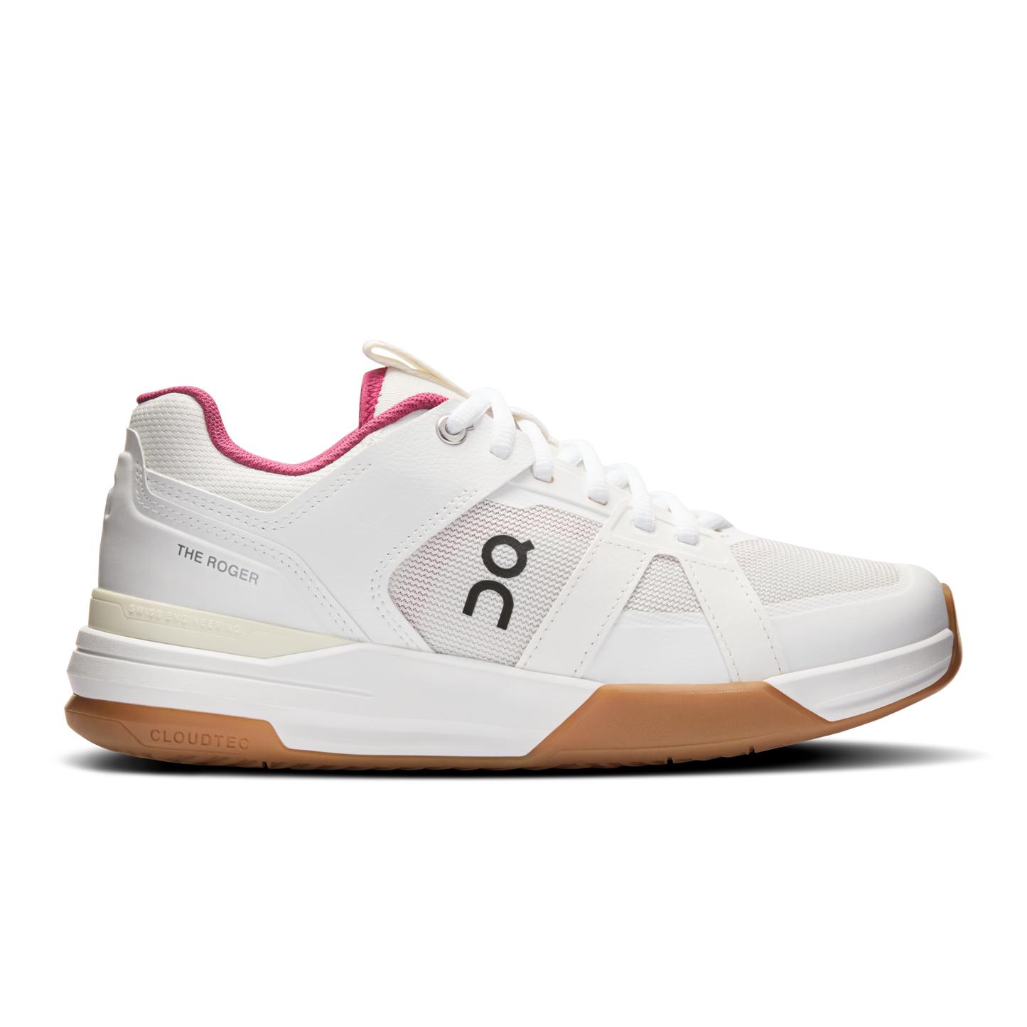 On Running Women's The Roger Clubhouse Pro Shoes - Ivory / Grenadine - Shopsportive