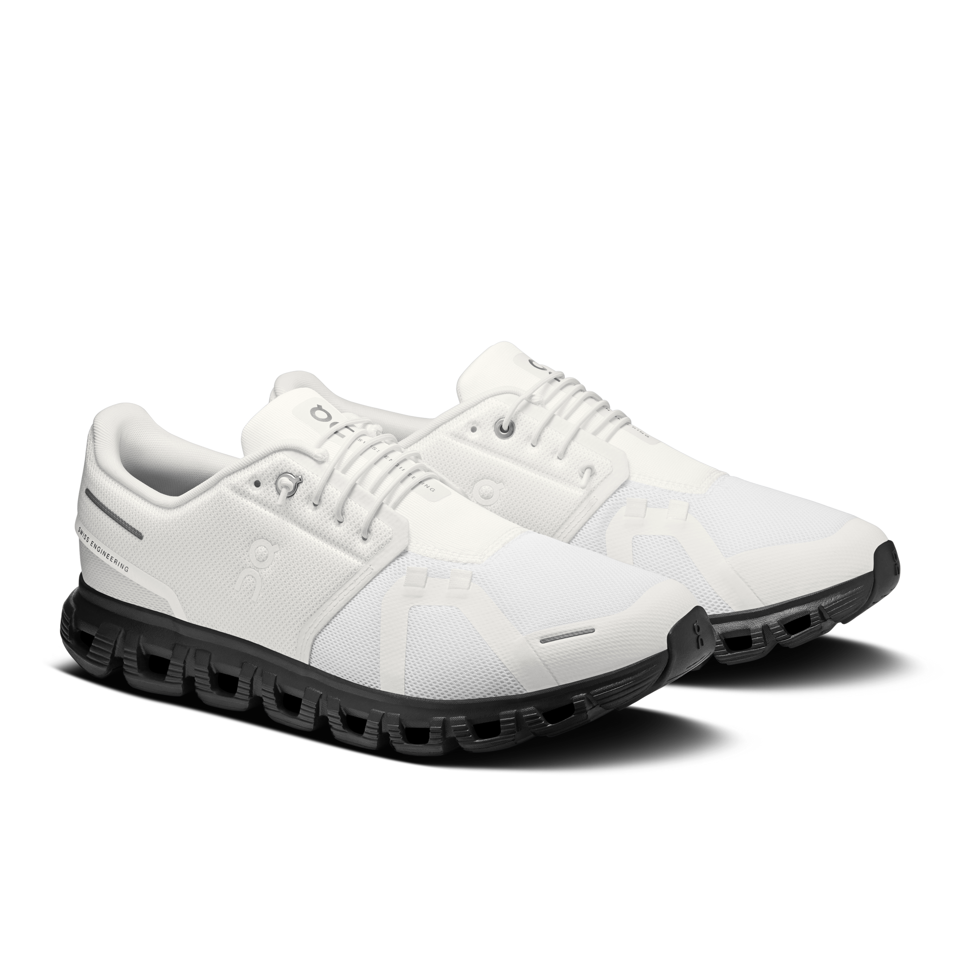 On Running Men's Cloud 6 Shoes - White / Black - Shopsportive
