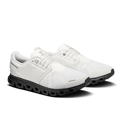 On Running Men's Cloud 6 Shoes - White / Black - Shopsportive