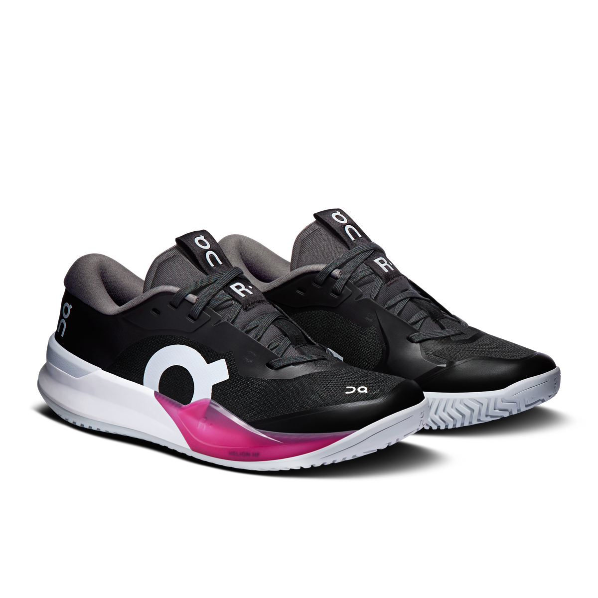 On Running Women's The Roger Pro 3 Clay Shoes - Black / Pink - Shopsportive