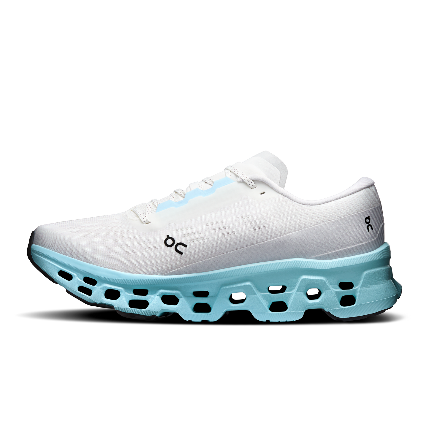 On Running Men's Cloudmonster 3 Shoes - Ivory / Topaz