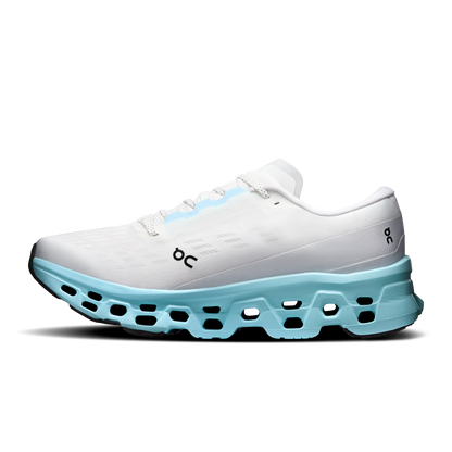 On Running Men's Cloudmonster 3 Shoes - Ivory / Topaz