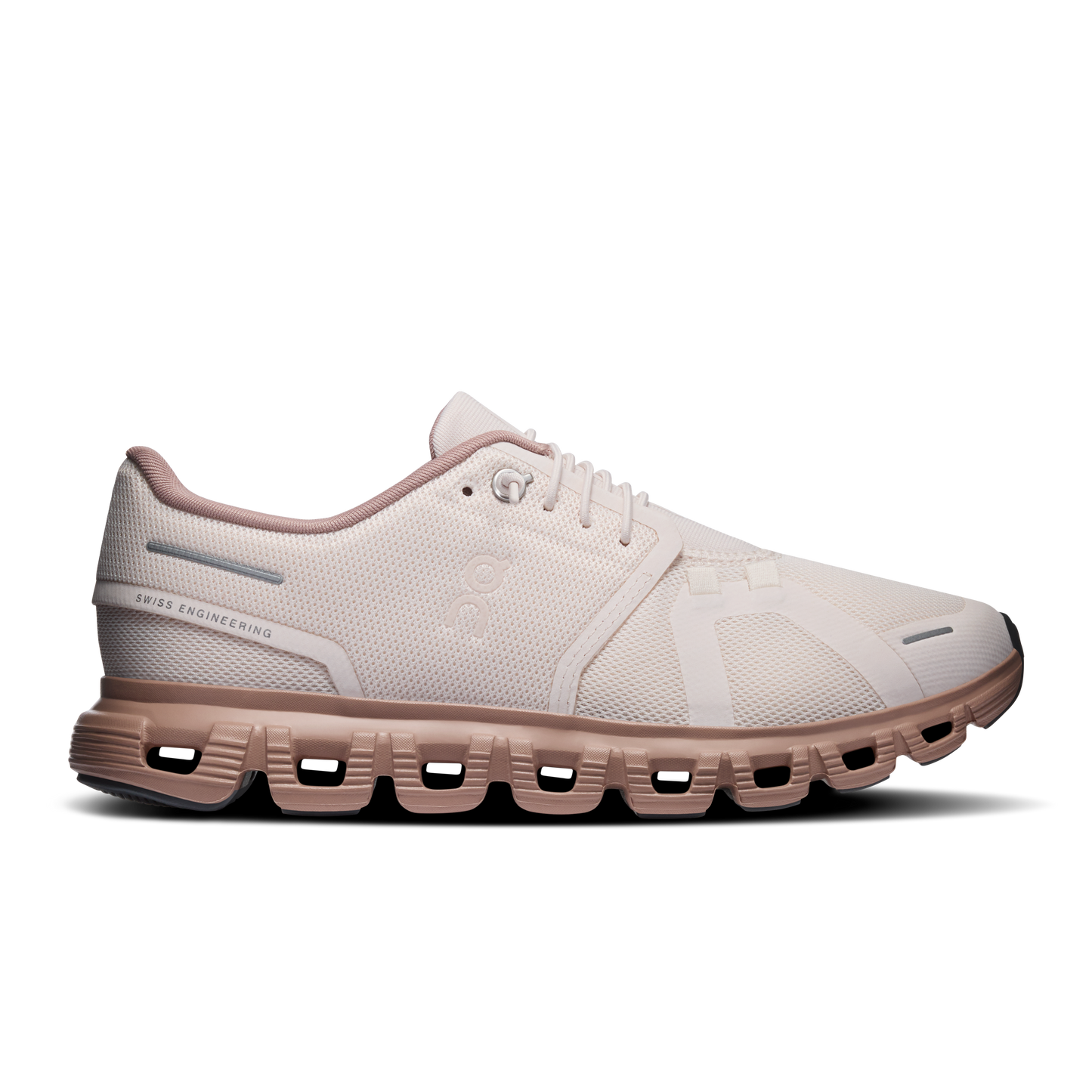 On Running Women's Cloud 6 Shoes - Oyster / Biscuit