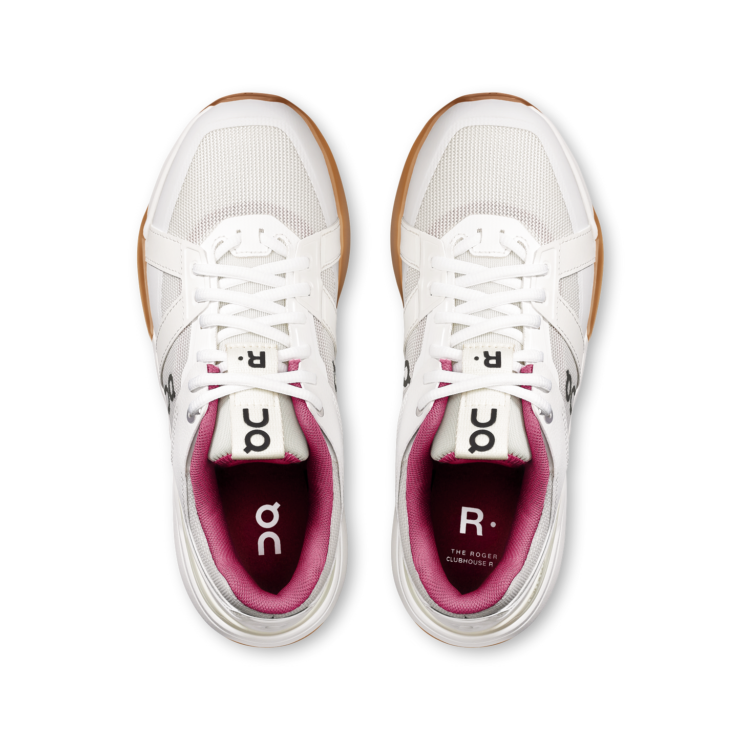 On Running Women's The Roger Clubhouse Pro Shoes - Ivory / Grenadine - Shopsportive