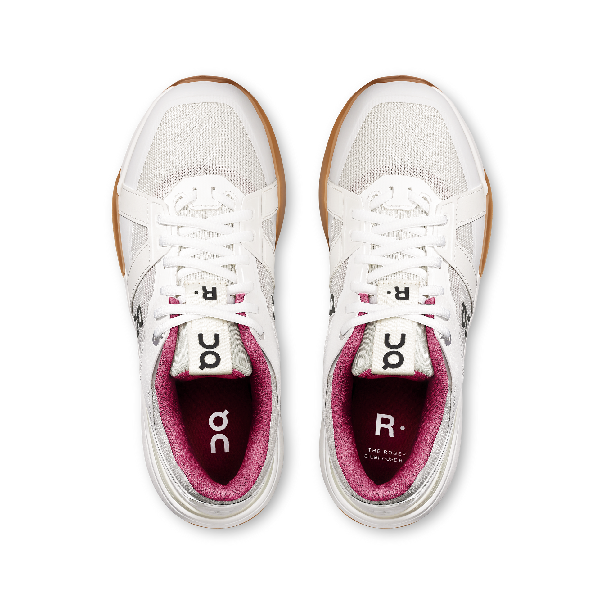 On Running Women's The Roger Clubhouse Pro Shoes - Ivory / Grenadine - Shopsportive