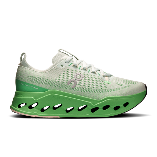 On Running Women's Cloudsurfer Max Shoes - Mineral / Honeydew - Shopsportive