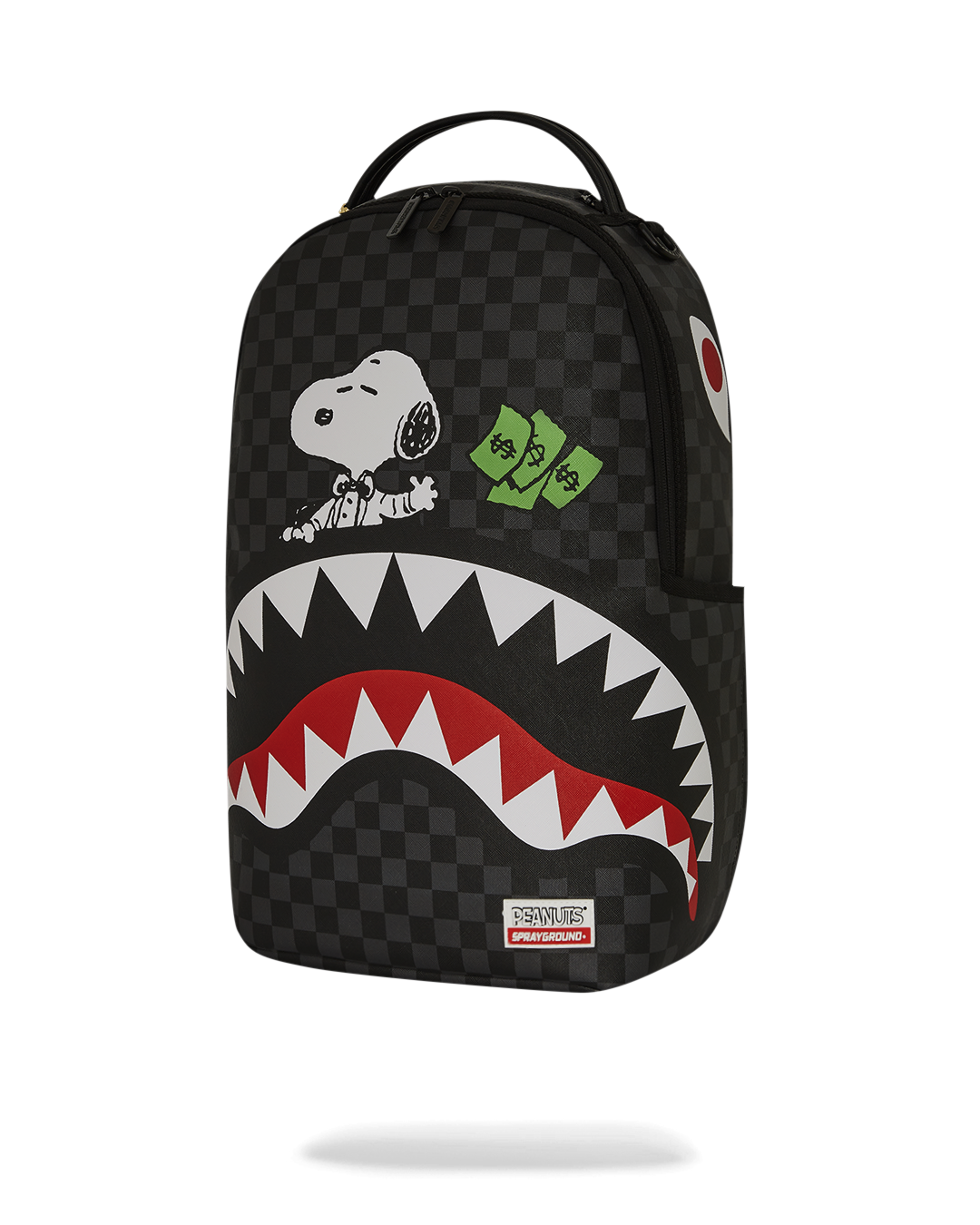 Sprayground Snoopy Shark Rich Backpack Bag - Shopsportive